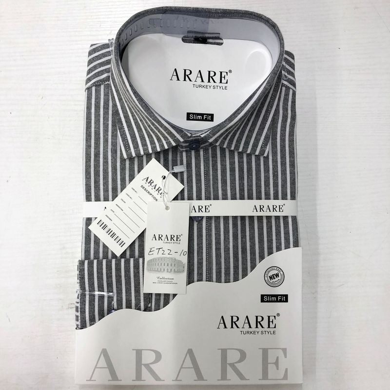 ARARE メンズストライプ裏地長袖綿シャツ外国貿易アマゾン 2025 夏メンズビジネスカジュアルヨーロッパとアメリカのシャツ男性|undefined