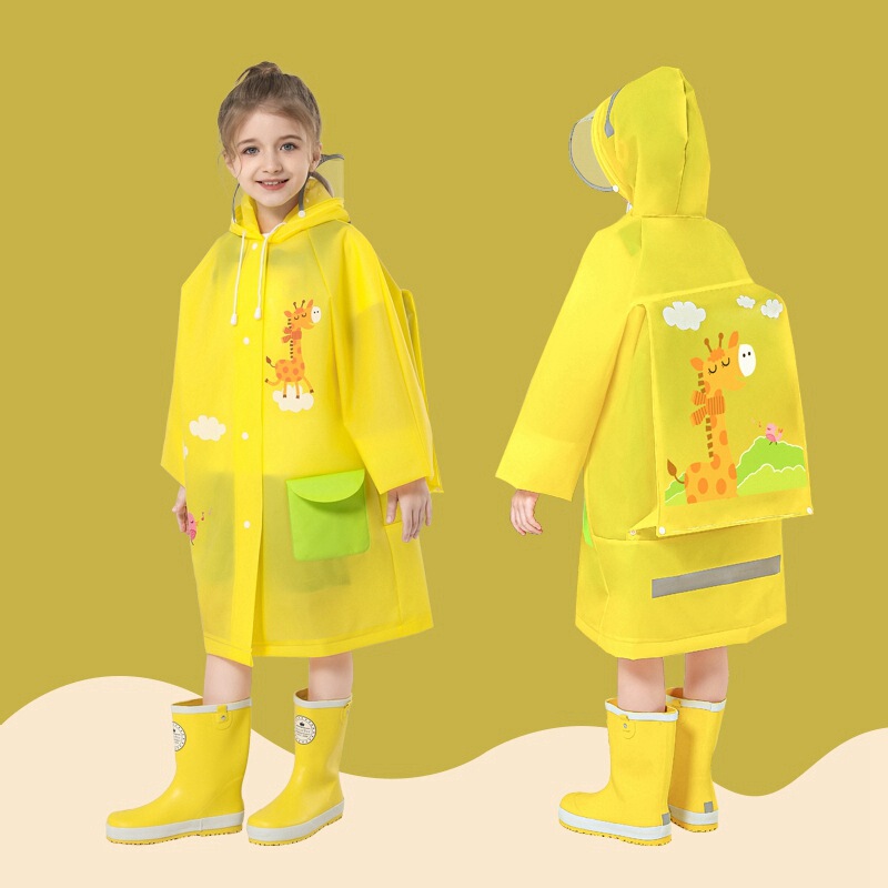 Children's raincoat girls' first grade extra large schoolbag rain pants split suit older children student female 10 years old Children's raincoat girls' first grade extra large schoolbag rain pants split suit older children student female 10 years old