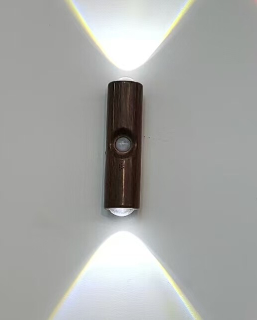 跨境七彩渐变氛围小夜灯智能人体感应磁吸充电式幻彩墙壁灯家居灯|undefined