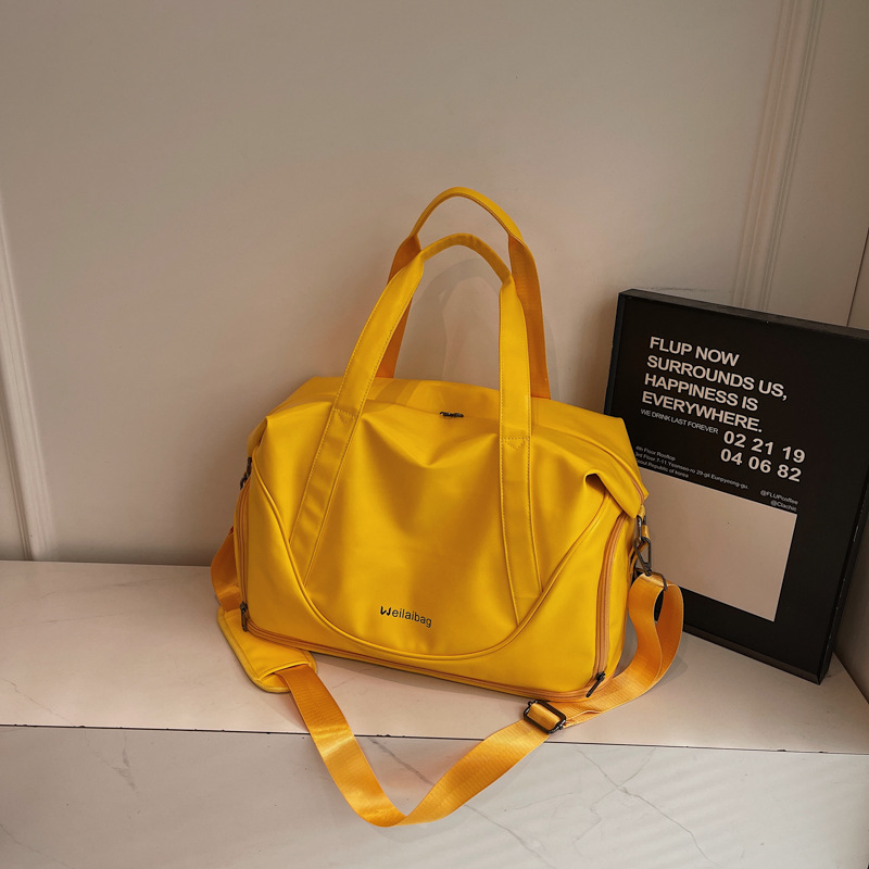 Bolsa de viaje deportivo expandible multifuncional de alta capacidad bolsa de viaje corto bolsa de almacenamiento de separación seca y húmeda image 8