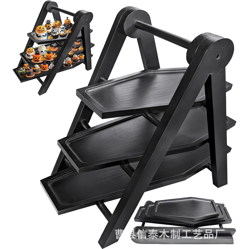 New Year Decoration Dessert Stand Birthday Party Cupcake Fruit Snack Stand Charcuterie Board Cake Display Plate Fruit Platter