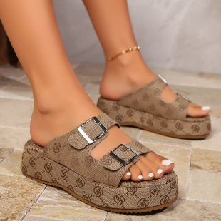 ���Q��a�����ЬŮ�⴩����ɫõ�廨�p�ſ۲���ЬWomens Slipper