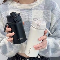 2023新款簡約小眾網紅便攜小巧316不鏽鋼保溫杯女生高顏值