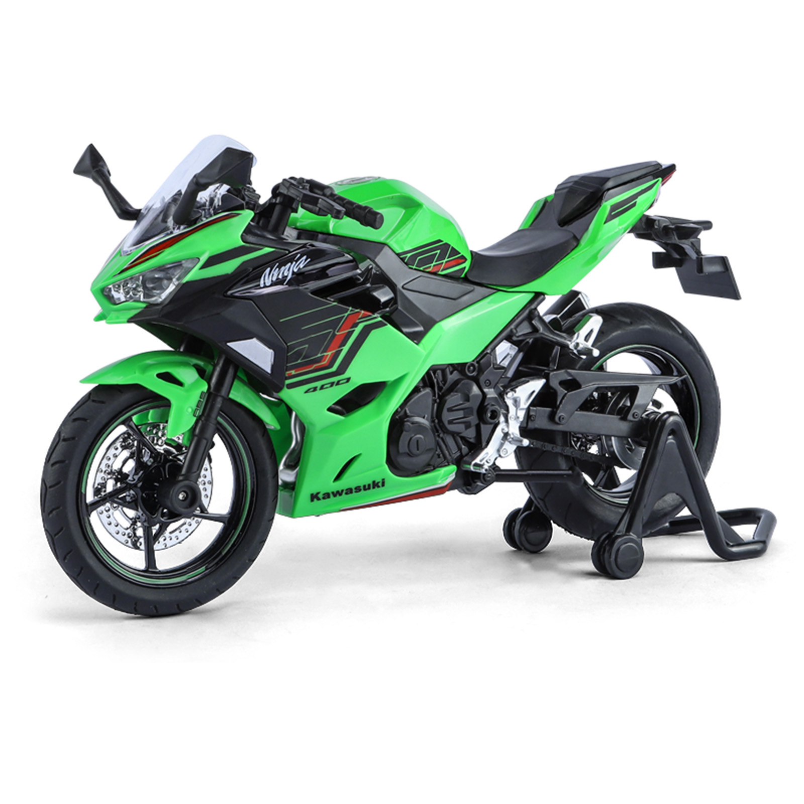 Modelo de motocicleta de aleación 1:12, motocicleta Chuanqi, simulación de amortiguador, dirección, coche de juguete para niños, caja ciega transfronteriza, dropshipping