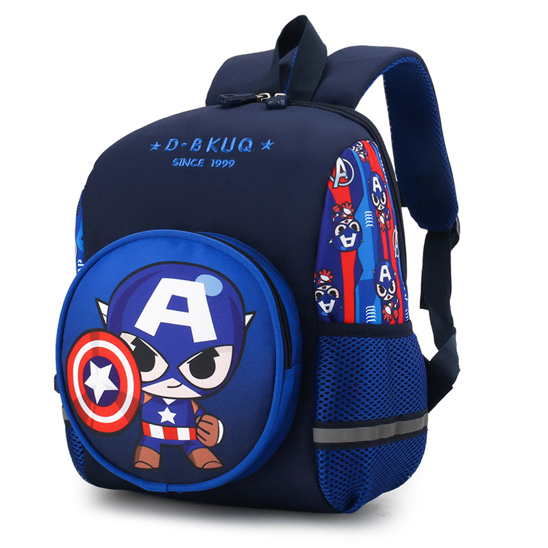 Niños de dibujos animados lindo viaje impermeable mochila de dibujos animados creativo 3-6 años de edad jardín de infantes valor facial mochila de bebé