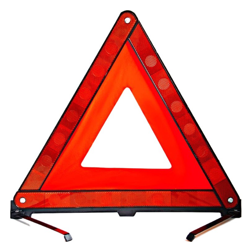 Trípode del coche señal de advertencia reflectante señal de trípode coche peligroso fallo señal de estacionamiento de seguridad plegable image 1