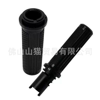 Suitable for the new Harley Softail Streetster Road King successor Fat Boy Breakout modified handlebar grips (Motorcycle Handle Cover) - black