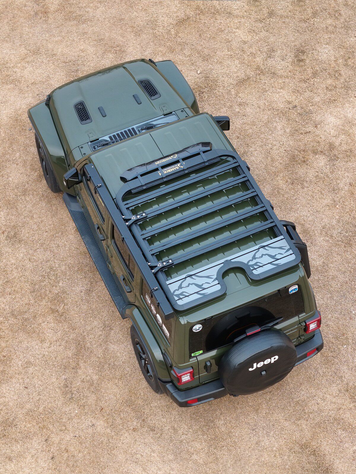 Roof Rack for Grand Cherokee, Jeep Grand Commander Roof Platform, Wrangler Roof Rack