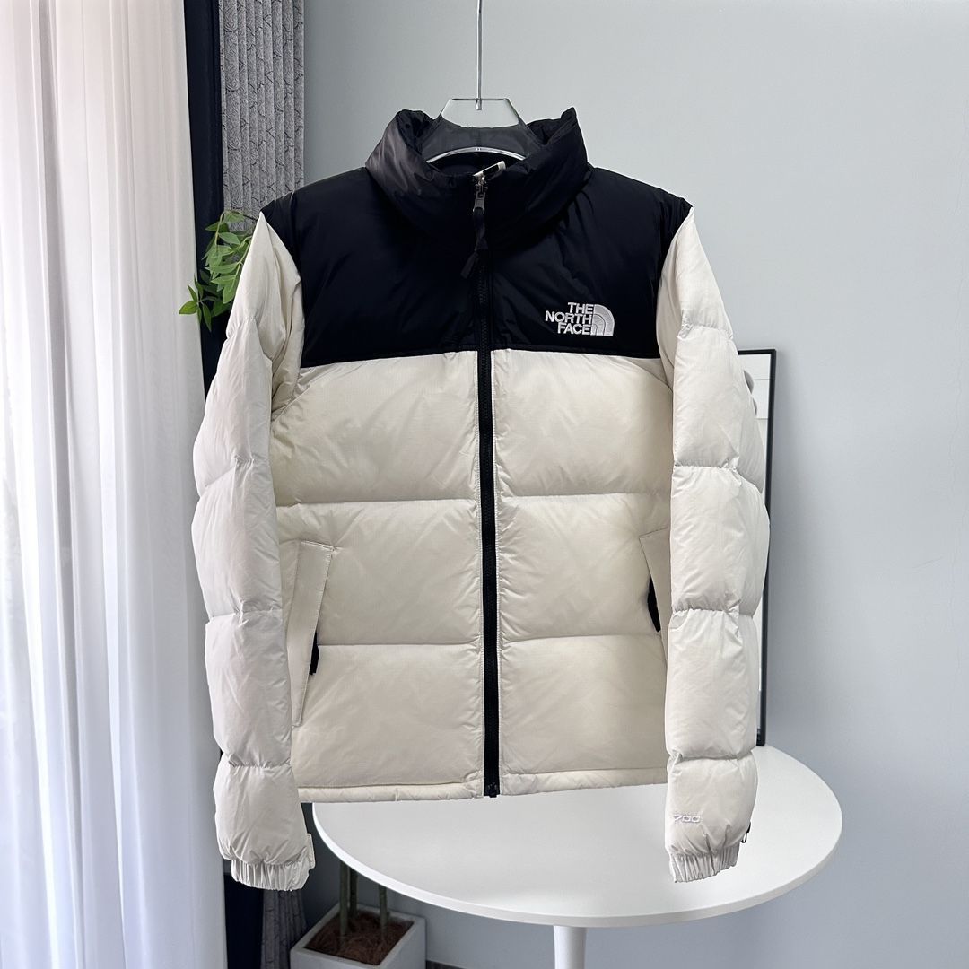 Putian correctamente 1996 norte chaqueta de plumón abrigo blanco a prueba de viento pareja caliente ropa de pan de moda norte