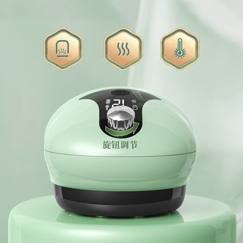 New electric scraping device, abdominal rub, hot compress, dredging of body meridians, brush, wireless suction device, negative pressure cupping massager