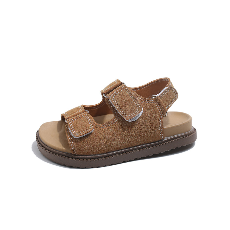 Sandallas para niños verano 2026 nuevos zapatos para niños estilo británico zapatos de playa para niñas sandalias casuales para niños image 7