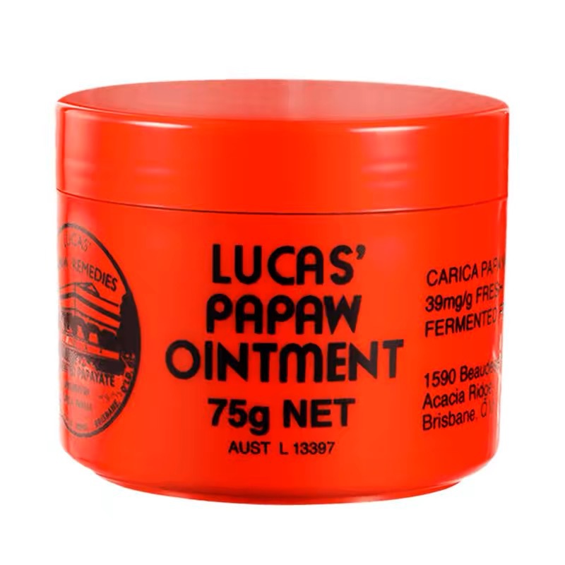 Crema de papaya australiana Lucas Papaw Crema de papaya Crema universal Crema de papaya Bálsamo labial Picadura de mosquito 25g