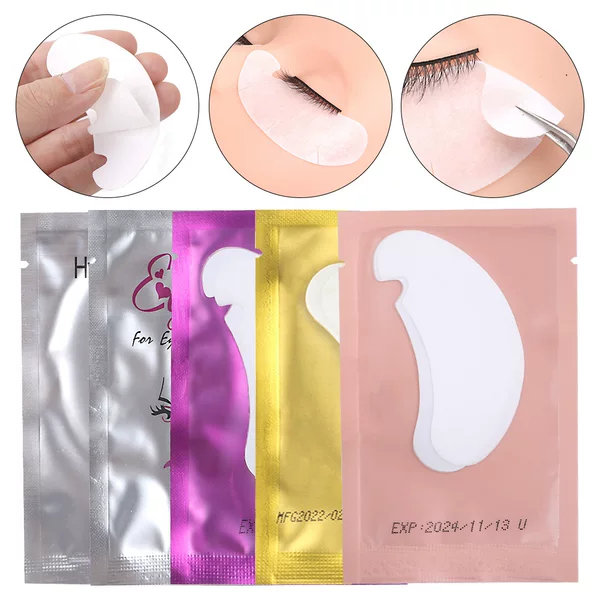 New in stock wholesale U-shaped eye patch planting eyelash perming eyelash isolation gasket U-shaped perming eyelash isolation eye patch