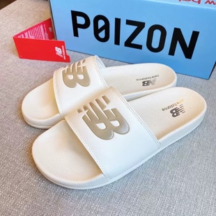 Putian New Bailun Summer NB Slippers Men's One-line Slip-on Slip-on Sports Sandals for Lovers Women's Beach Shoes