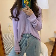 夏季针织衫新款春秋薄款防晒开衫冰丝女宽松外搭短款上衣外套