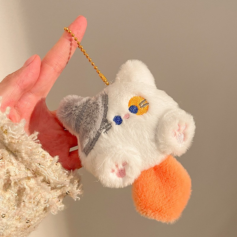 Pequeños regalos para actividades promocionales, puestos de mercado nocturno, lindos colgantes de peluche, juguetes decorativos, muñecos para mochila, llaveros