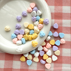 新款彩色迷你奶酪樹脂配件DIY奶油膠手機殼貼片髮夾頭飾配件批發