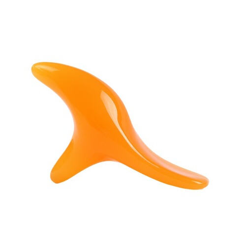 Honey Amber Triangle Bird Toe and Leg Acupressure Massager Large Foot Reflexology Massage Foot Bottom Tendon Release Acupoint Stick