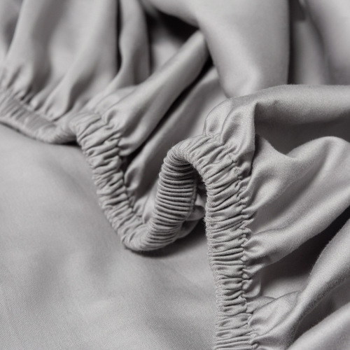 High-end Class A maternal and infant grade 100-count light luxury simple pure cotton single bed sheet three-piece set pure cotton fixed Simmons bedspread