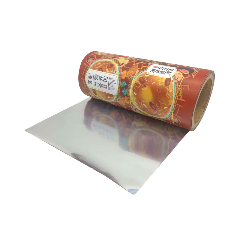 Fixed tea packaging film Green Tea black tea Pu'er tea aluminized composite film factory direct food automatic roll film