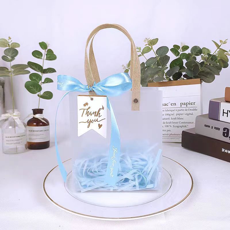 Bolsa + bolsa de seda azul + hierba azul + colgante; pp; H15xW13xW7CM