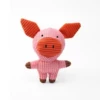 Pink pig "Ear with Sound Paper" thickened fabric