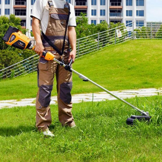 传峰58V充电式割草机 多功能锂电小型家用割灌机除草机电动打草机