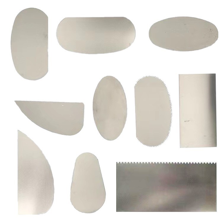 도자기 컷 진흙 철 조각 10 조각 세트