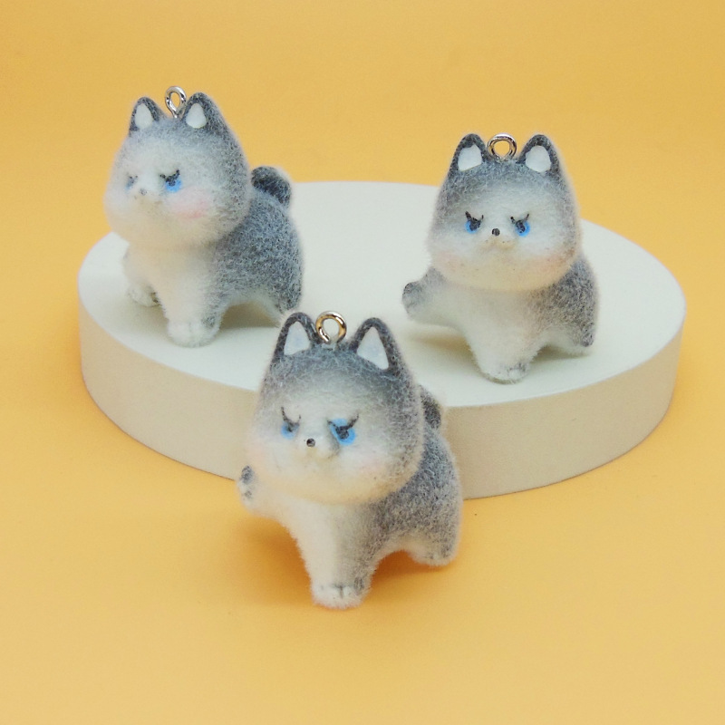 日本と韓国のかわいい植毛小動物ペンダント手作り DIY 携帯電話チェーンバッグペンダント植毛人形ジュエリーアクセサリー|undefined