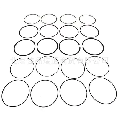 Piston, piston ring, piston pin piston ring sleeve
