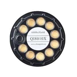 包邮真空镀膜机6MHz晶振片QI8010双面镀金感应片MAXTEK纳米级高纯