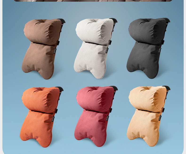 Suitable for Mercedes-Benz Headrest Maybach E300L/C260L/Glc300 High-End Car Neck Pillow, Backrest Pillow, Neck Pillow