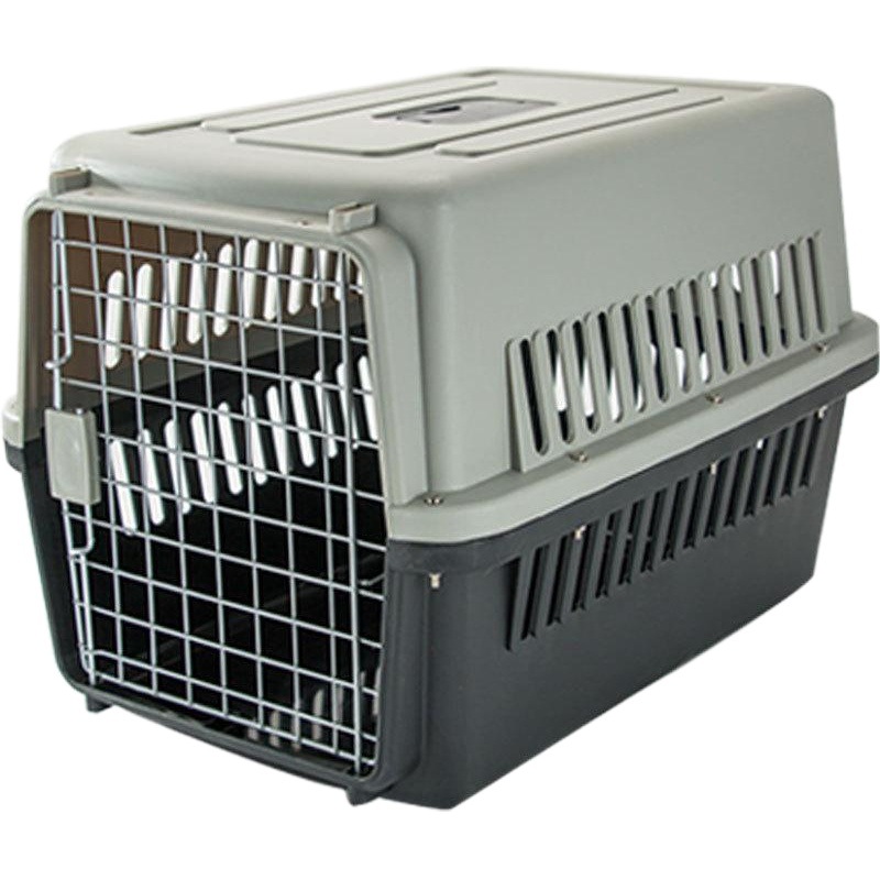 Caja de aire para mascotas perro grande jaula de perro de coche envío pequeño mediano grande perro gato jaula portátil de salida