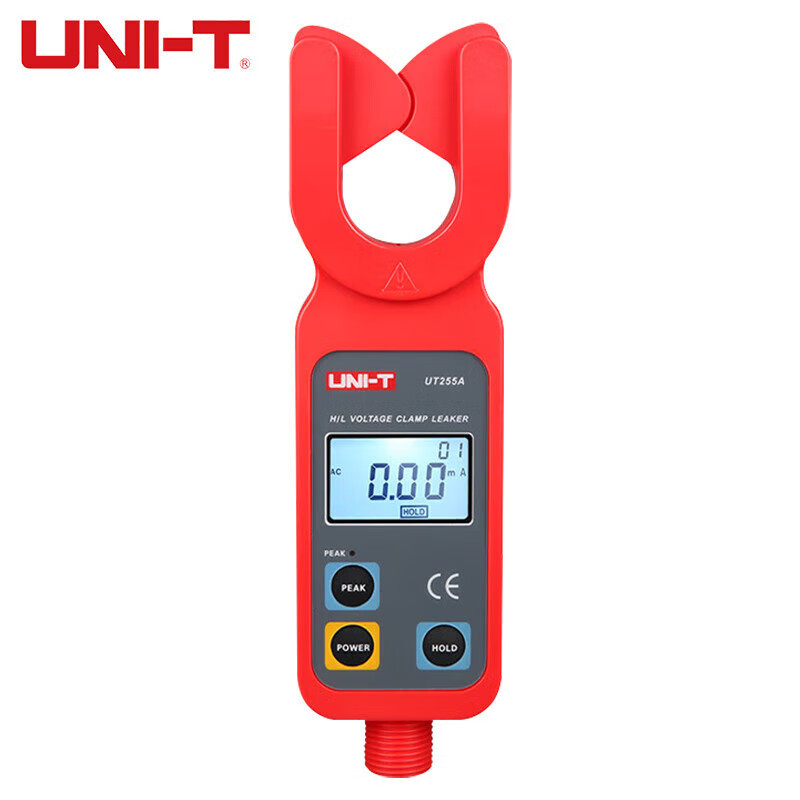 UNI-T优利德UT255A/B 高压钳形电流表泄露电流测量电压频率600A