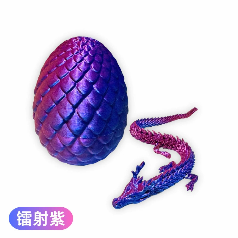 Dragón de impresión 3D transfronteriza dragón chino dragón de luz nocturna dragón giratorio juguetes para niños decoraciones de regalo juguetes de impresión 3D