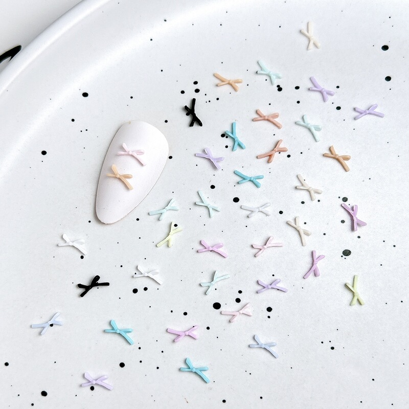 INS Style Mini Bow Nail Art Accessories Internet Celebrant New Three-Dimensional Simple Bow Tie Nail Wearing DIY Accessories INS Style Mini Bow Nail Art Accessories Internet Celebrant New Three-Dimensional Simple Bow Tie Nail Wearing DIY Accessories