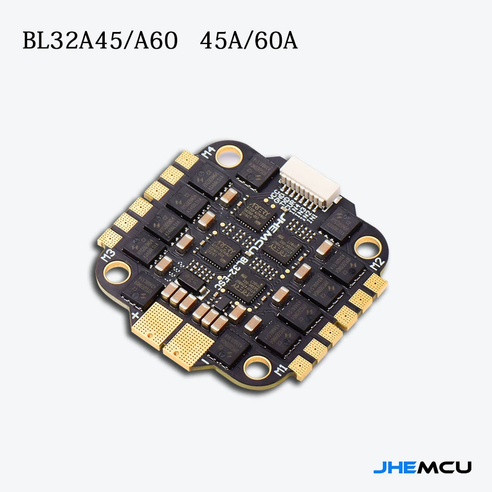 JHEMCU F745 полётный контроллер BLHELI-32 45A 60A 32-разрядный электронный контроллер 745 летающая башня FPV кроссинг машина