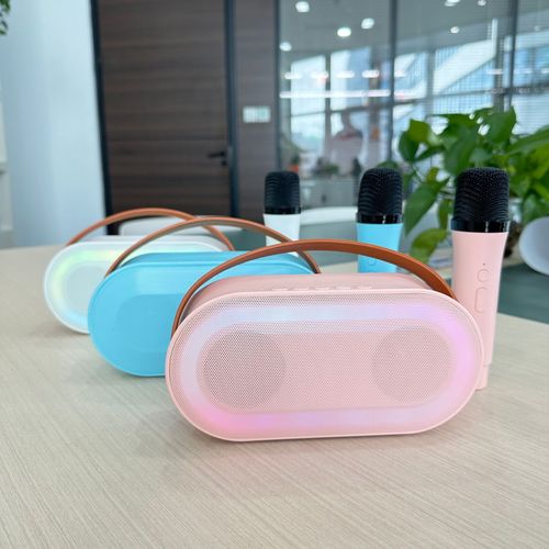 Home P6 new k12 wireless microphone Bluetooth audio children's microphone portable national singing Bluetooth speaker