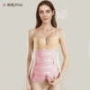 Pink-postpartum abdomen/clicks universal/no roll edge