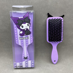 Children's cartoon inflatable comb, cute portable comb for girls, baby Minnie and Mimi air cushion massage hair comb