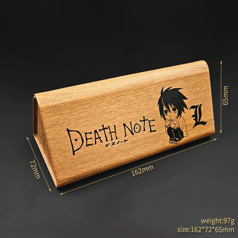 Блокнот (Аниме вокруг) Death Note — обложка из кожзама PVC, выбор пера с пером, 148 стр., 20.7×14.7 см