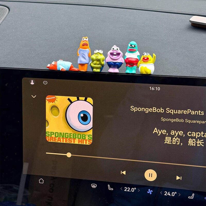 Bikini Bottom Little Fishman Car Dashboard Ornament Mini Car Interior Decoration Funny Fish Figurine Office Desk Decoration Bikini Bottom Little Fishman Car Dashboard Ornament Mini Car Interior Decoration Funny Fish Figurine Office Desk Decoration