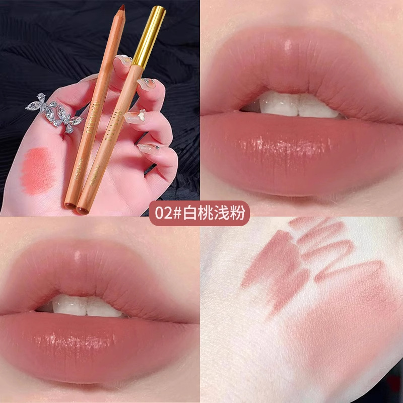 02 # White peach light pink gentle sweet light pink