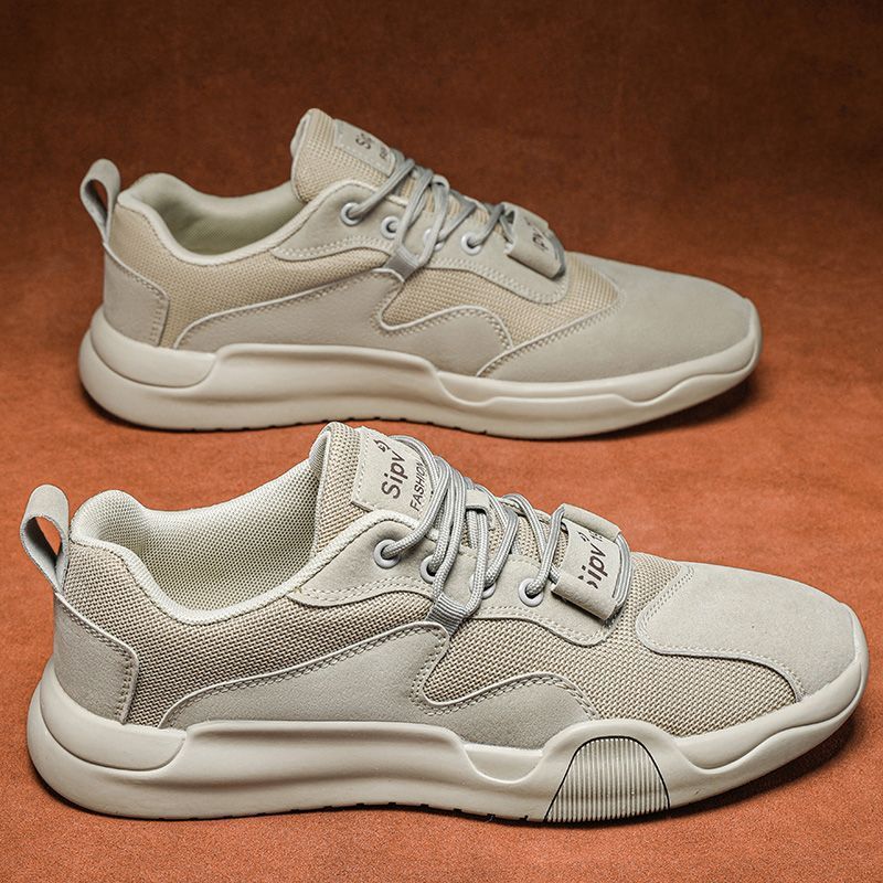 Summer breathable non-slip trend sneakers for leisure platform