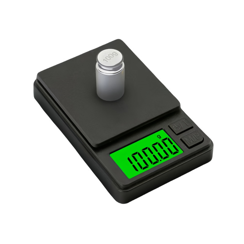 Cross-Border Factory Direct Sales Mini Jewelry Scale Portable Small Weighing Scale Digital Scale 0.01 High-Precision Jewelry Scale