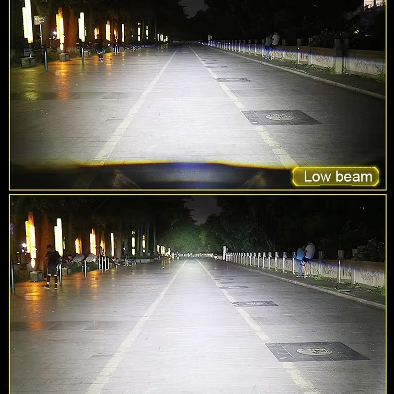 Nueva lente P03 LED lente 3 pulgadas 2025 nueva luz dual de alta potencia 75W superbrillante faro de automóvil personalizado más