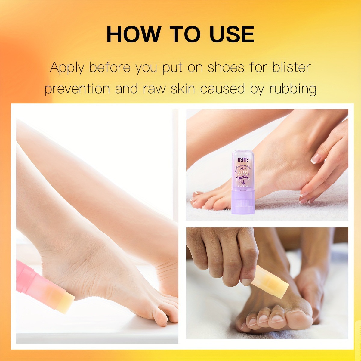 USHAS Crema para el cuidado de manos y pies en punto transfronterizo europeo y americano, protección nutritiva, hidratante y anti-agrietamiento HA370