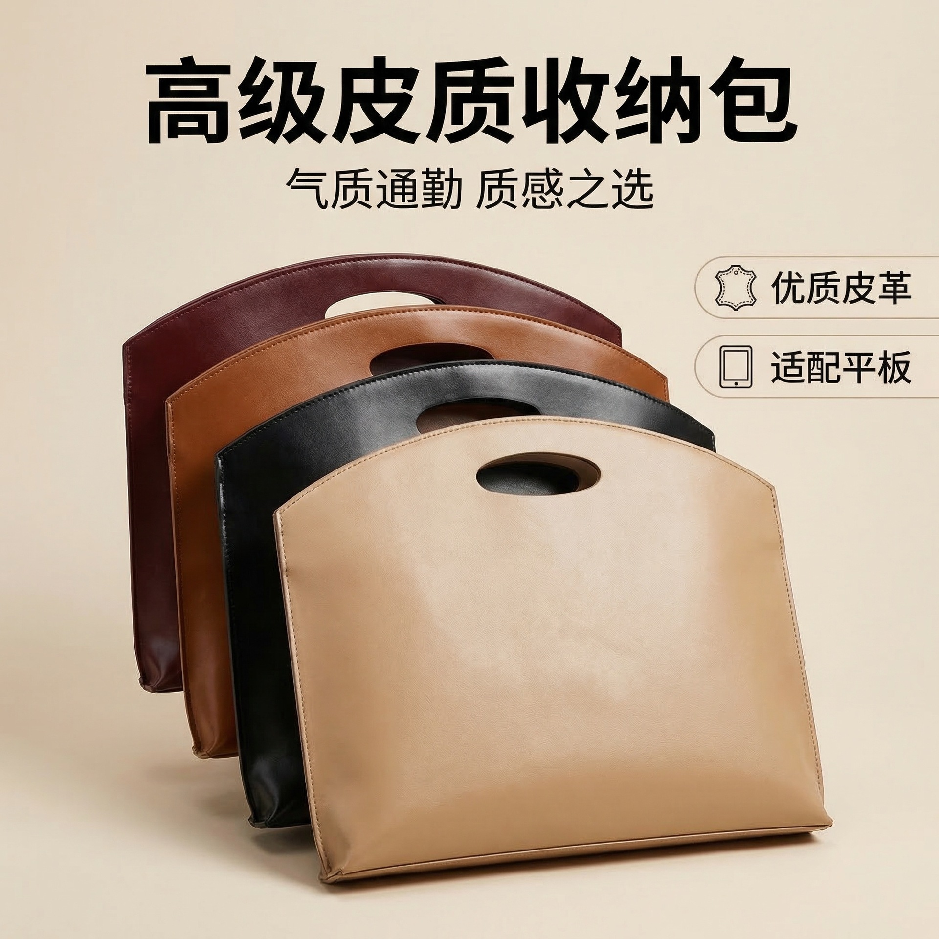 Source Manufacturer Ins-Style Women's Computer Bag, Thin Commuter Office Bag, High-End Feel, Portable Laptop Bag