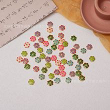 8mm���ͻ��Ьm�Ųʻ�ñ���� diy��������朶���Ʒ�����Ƭ