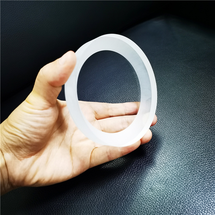 300-1200度耐高温钢化玻璃板圆形方形视镜防爆高硼硅石英圆片